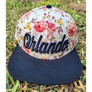 Essencial Hat Orlando Floral Snapback Cap